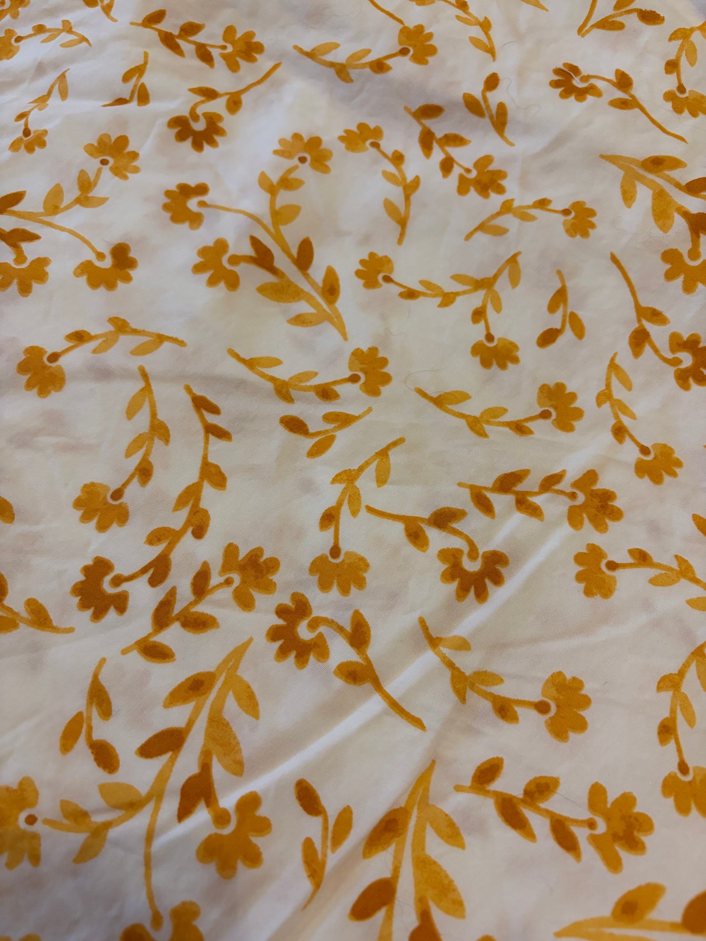 Yellow dainty florals