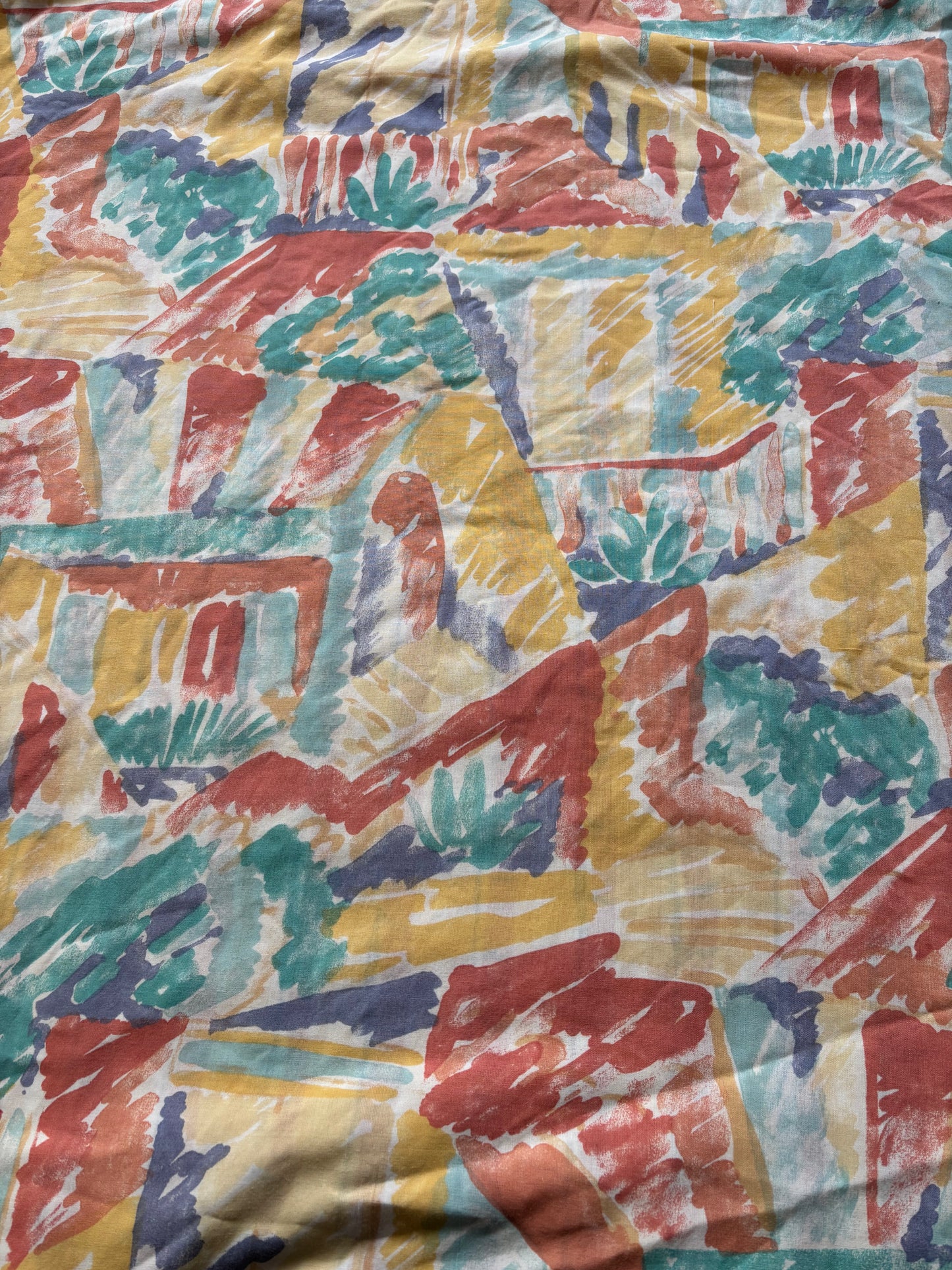 Retro Colourful fabric