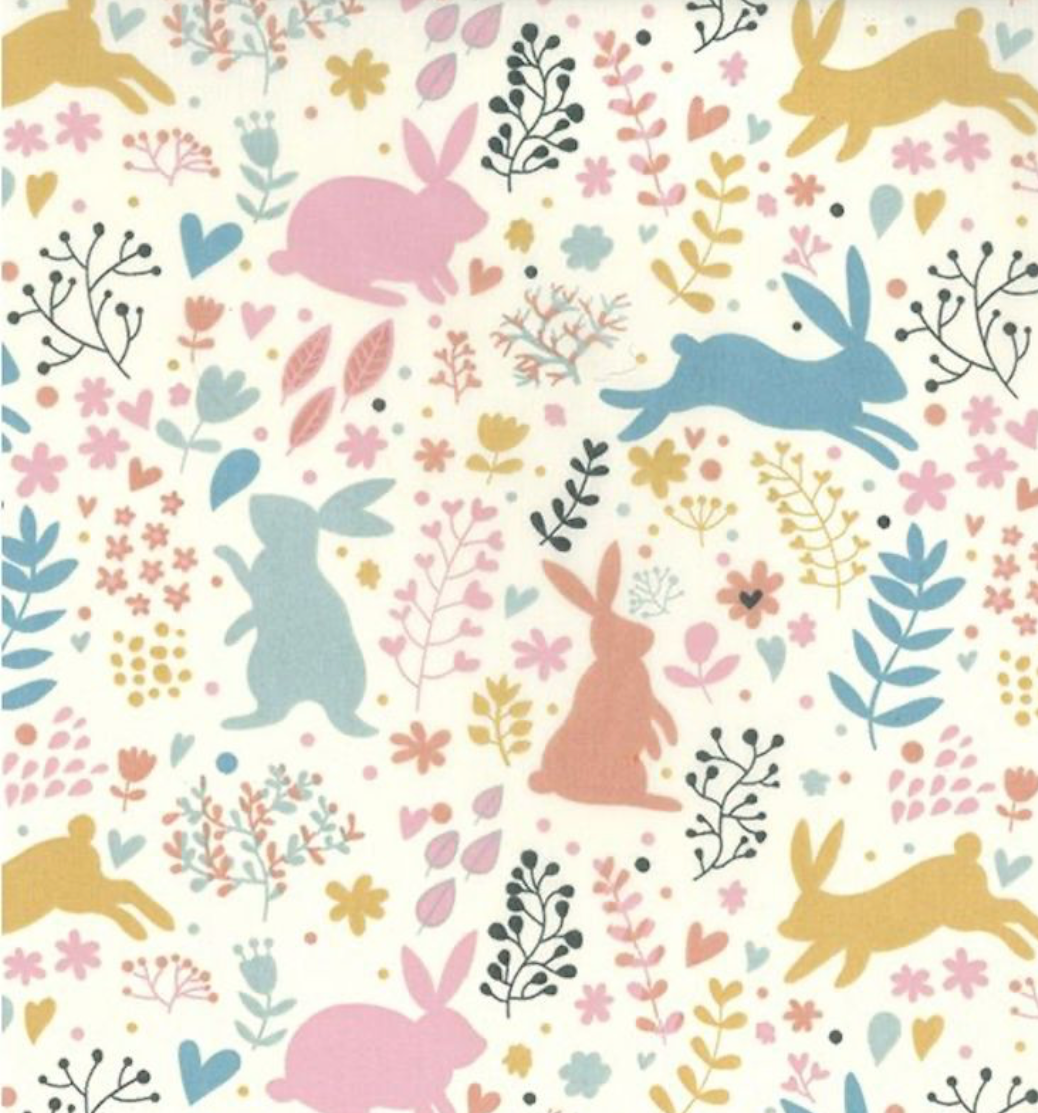 Pastel easter scene