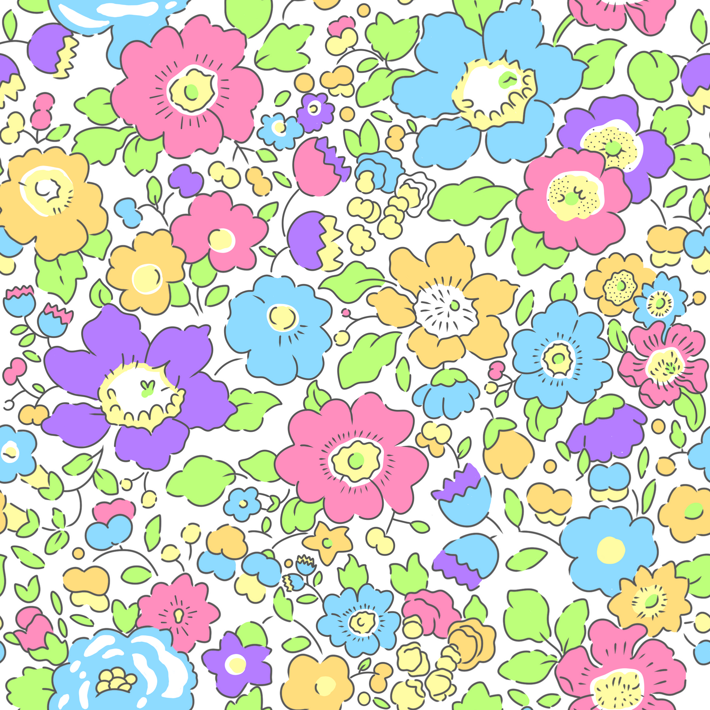 MPB Ditsy Floral Brights