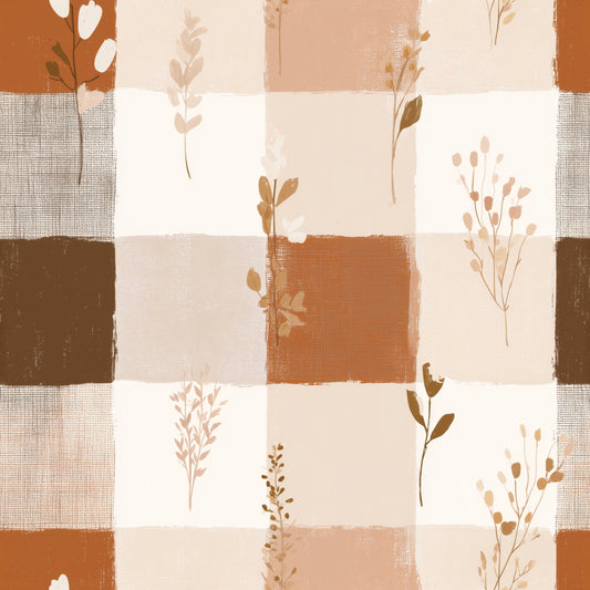Fall patchwork plaid