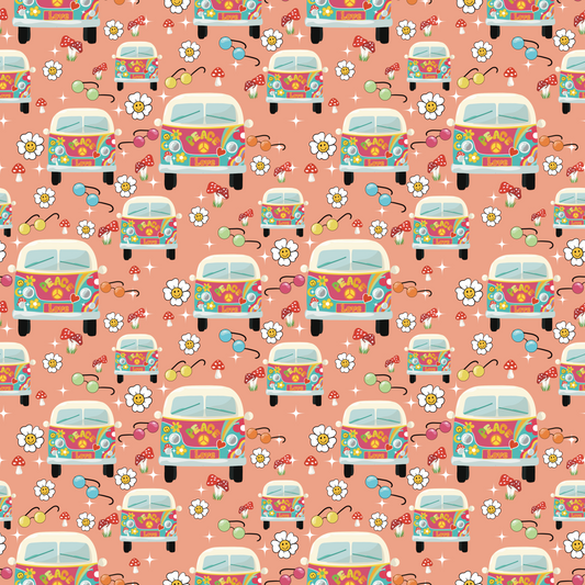 Campervan peach
