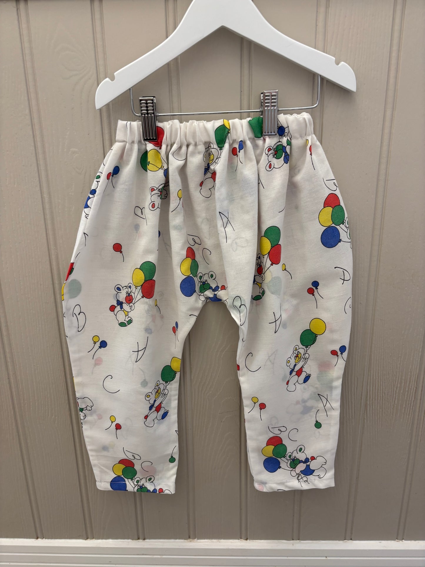 Teddy bear balloon harems 2-3 years