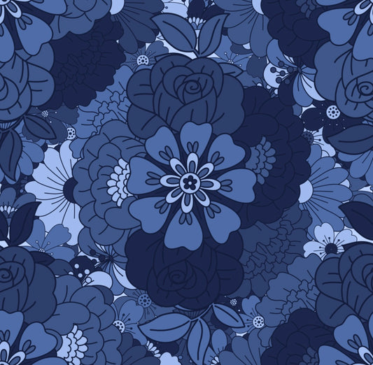 MPB Ocean Blue Floral