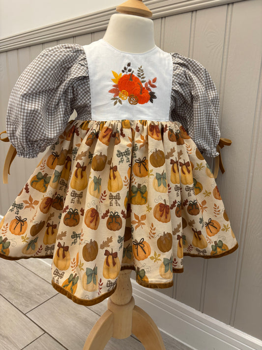 WINNIE Pumpkin patch dress
