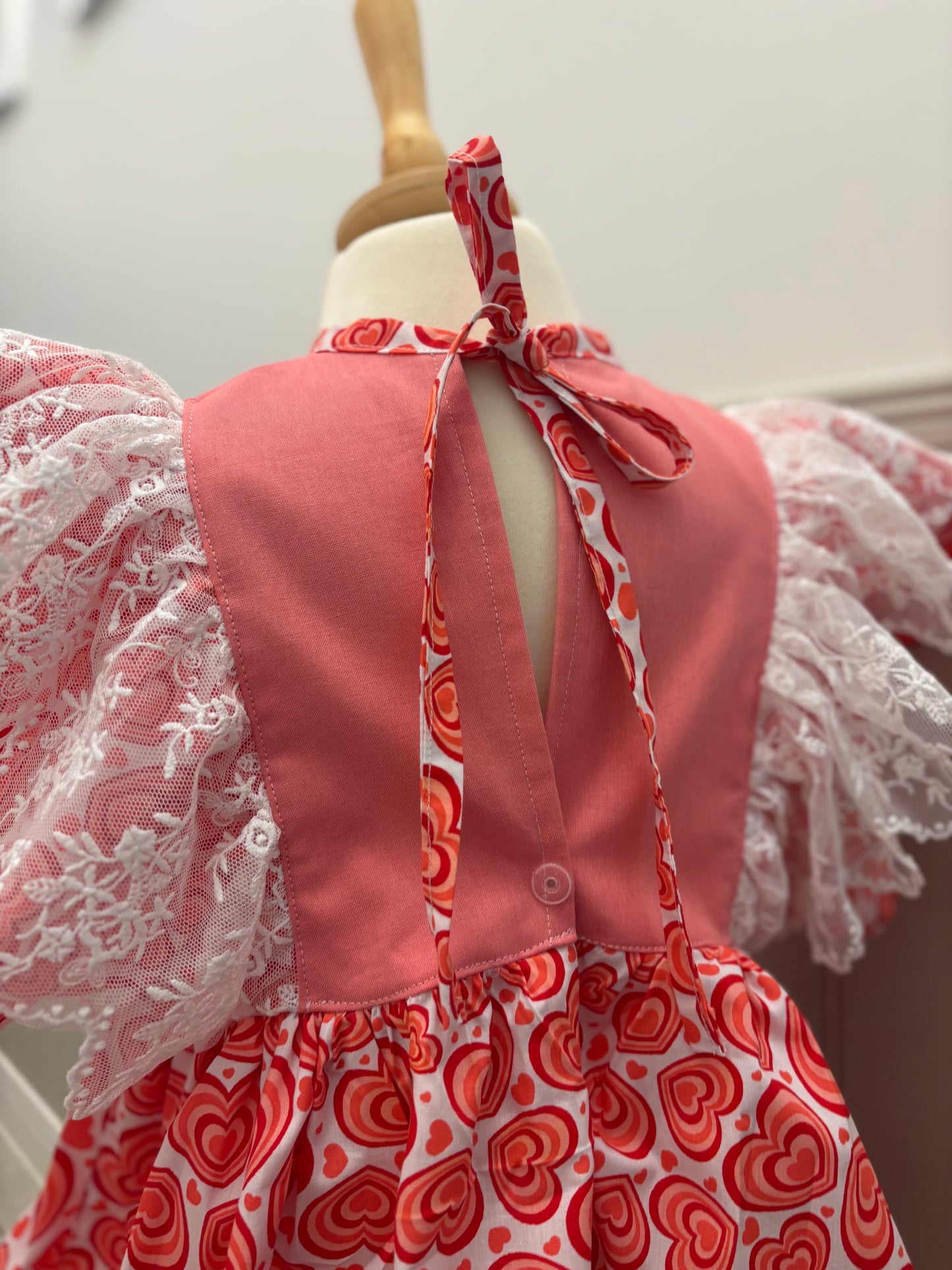 MAUDE cherry hearts two piece (3-4)