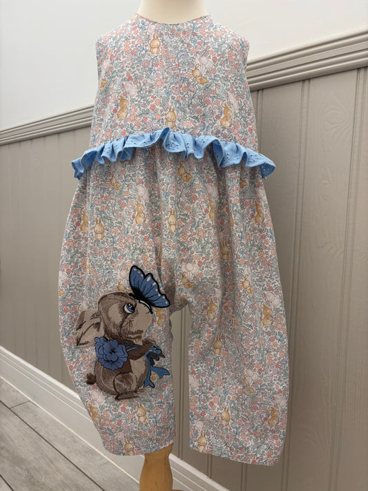 STEVIE ditsy bunny jumpsuit (18-24)