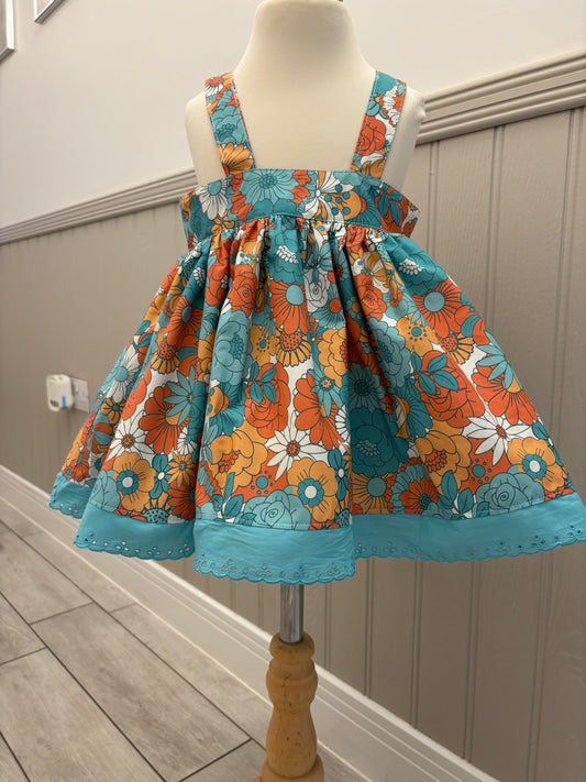 Honey tropical dress (3-4)