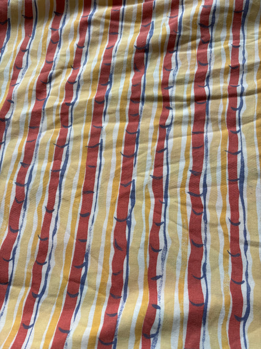 Retro geo fabric