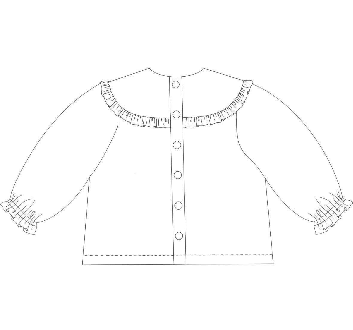 Birdie blouse