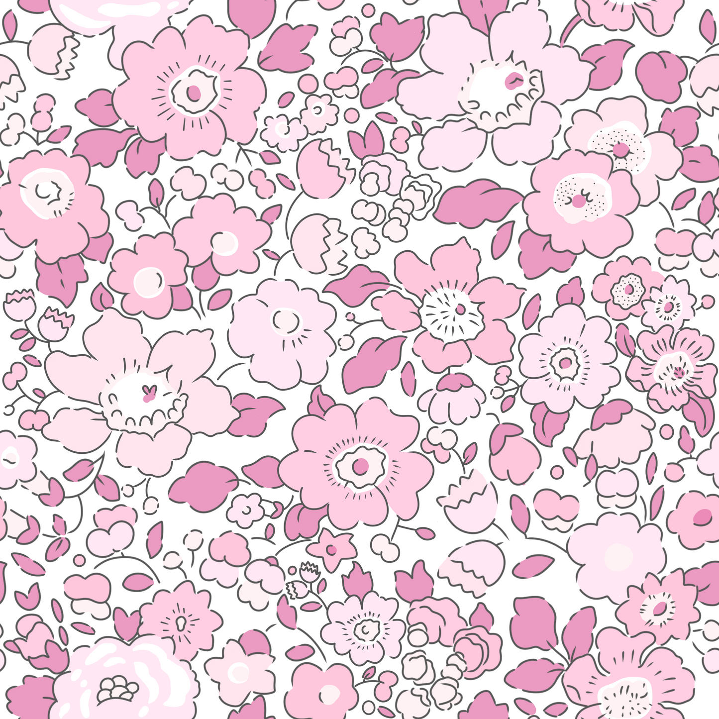 MPB Ditsy Floral Pink