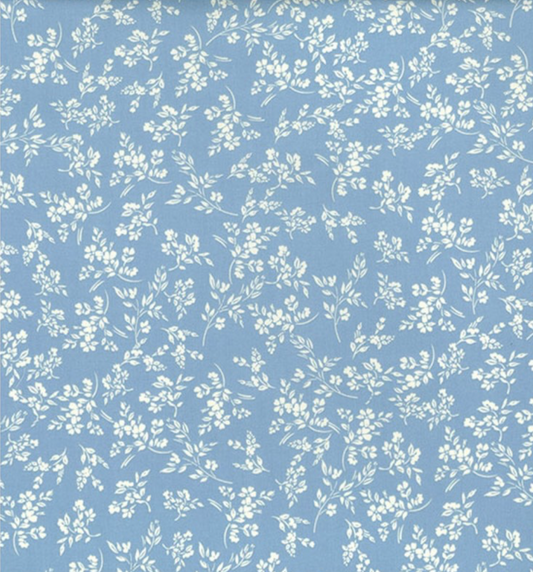 Blue ditsy floral