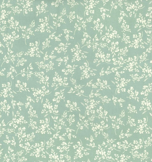 Mint ditsy floral