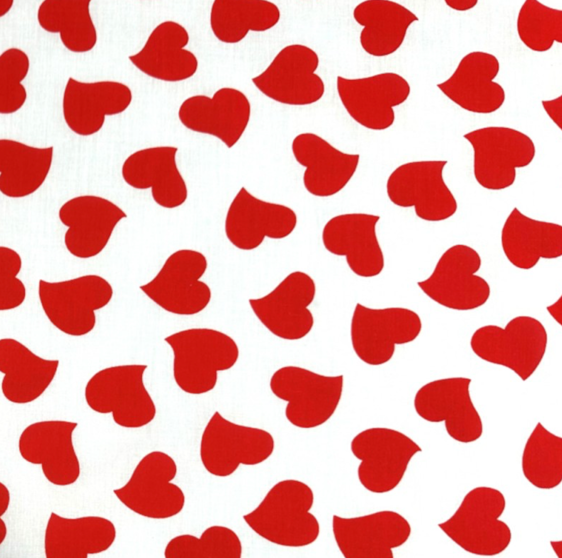 Red hearts