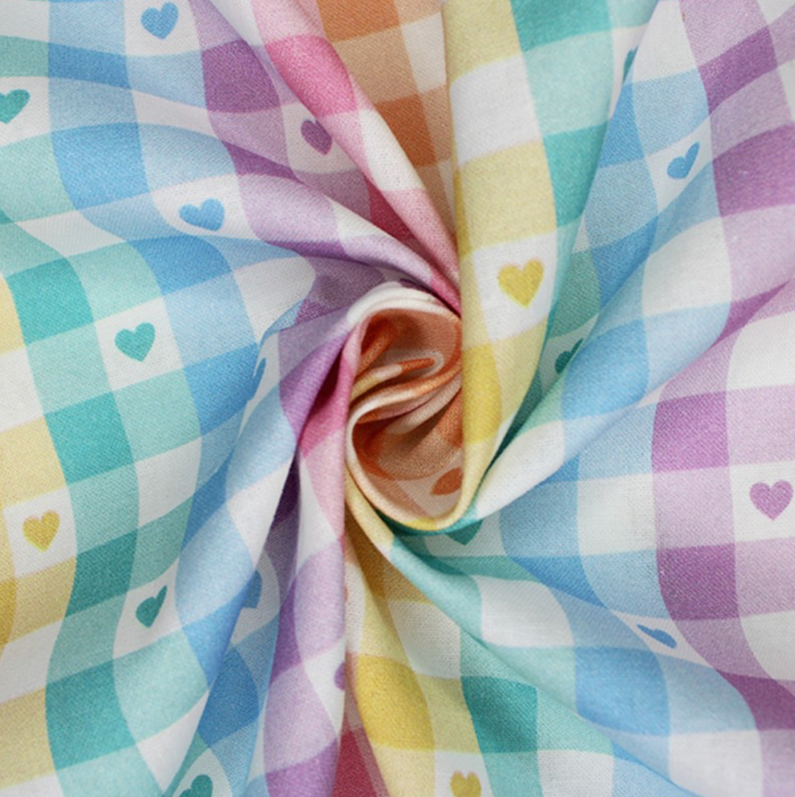 Multi pastel hearts