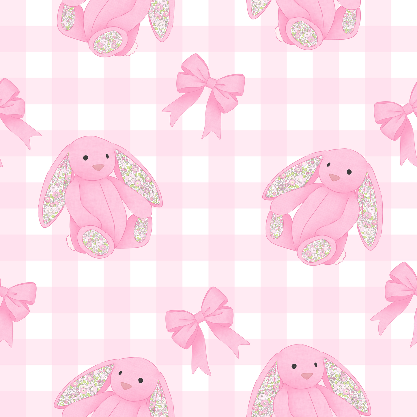 Ditsy floral Bunnies