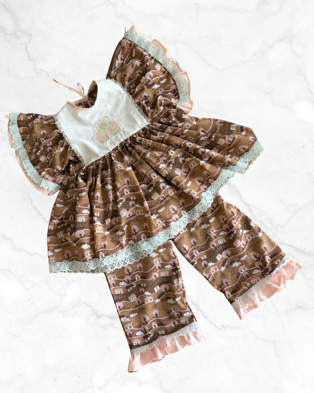 MAUDE Christmas 2 piece trouser set