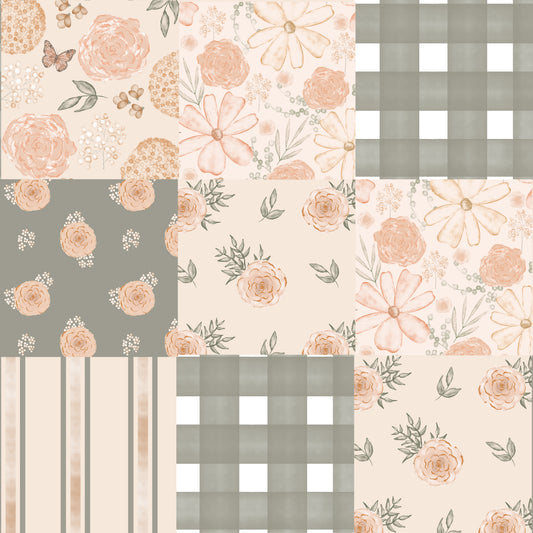 Fall Patchwork Neutral